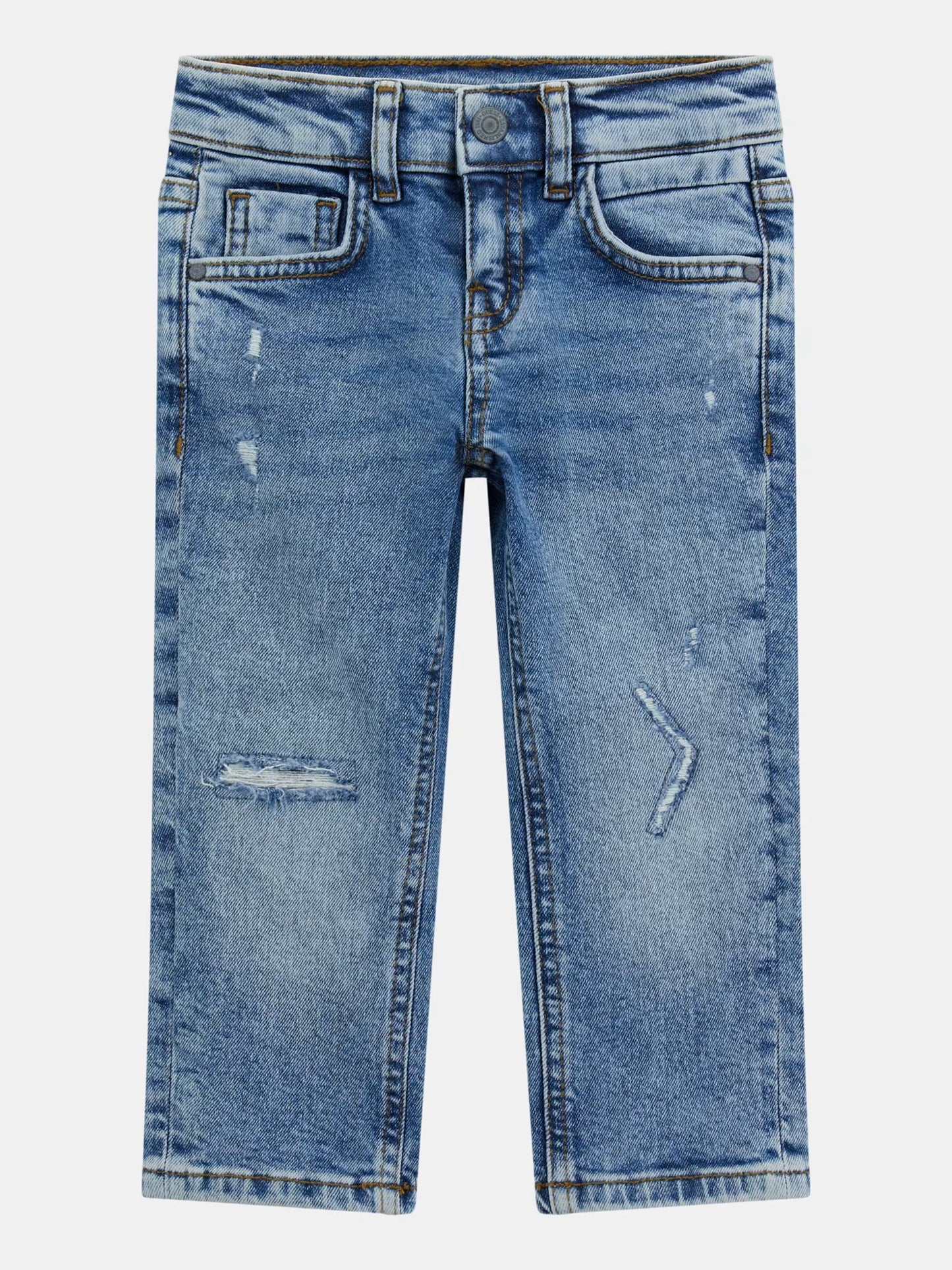 GUESS JEANS BOYS COMFORT DENIM SLIM FIT PANTS