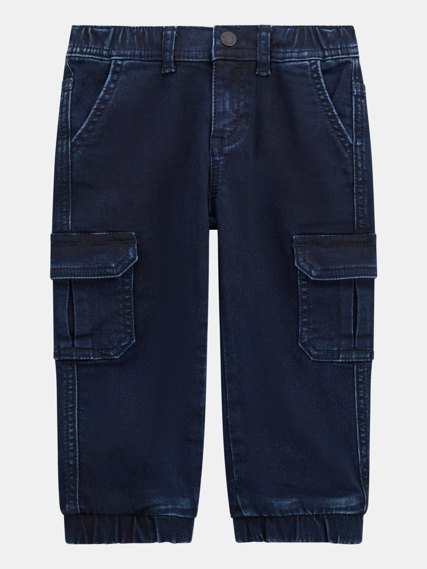 GUESS JEANS KIDS KNIT DENIMCARGO OANTS