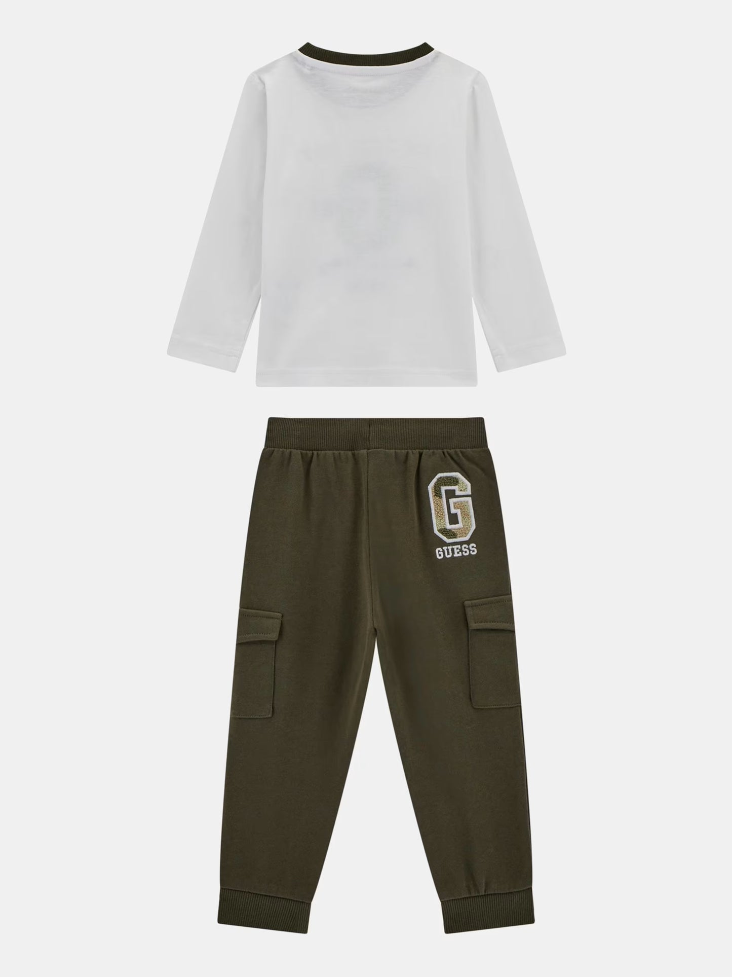 GUESS BE COOL SET T SHIRT & CARGO JOGGERS