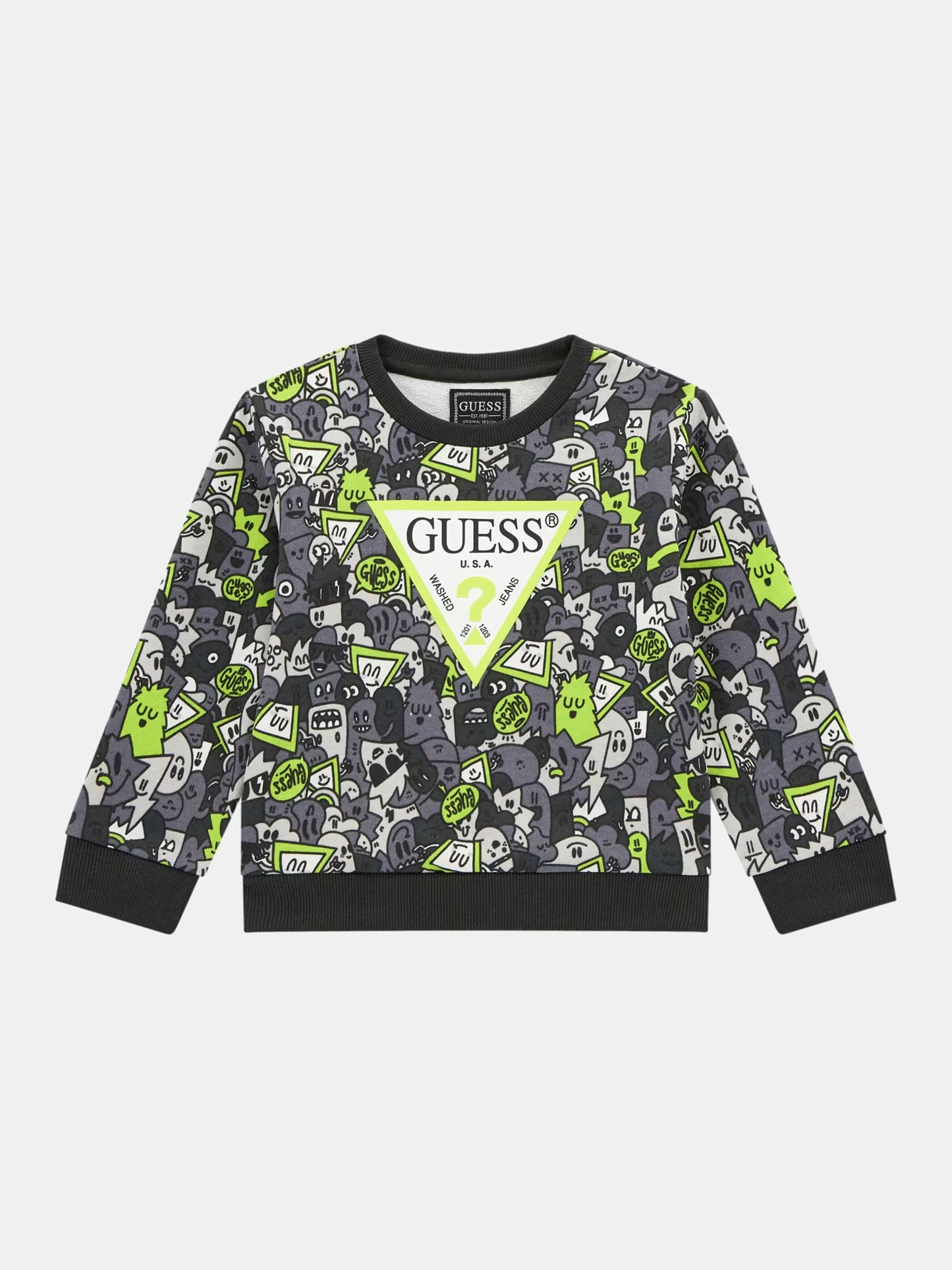 GUESS MULTIPATTERN TRIANGLE FOOTER