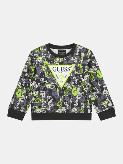 GUESS MULTIPATTERN TRIANGLE FOOTER