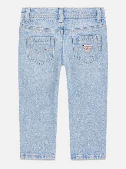 GUESS KIDS REGULAR FIT RIGID DENIM PANTS