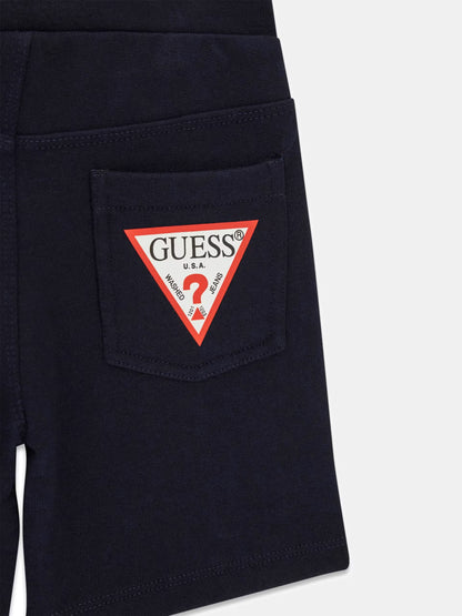 GUESS KIDS SET T SHIRT & ACTIVE SHORTS