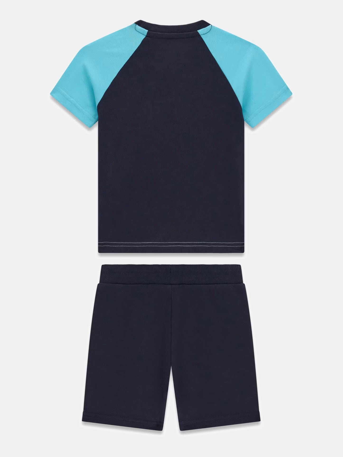 GUESS KIDS SET T SHIRT & TERRY SHORTS