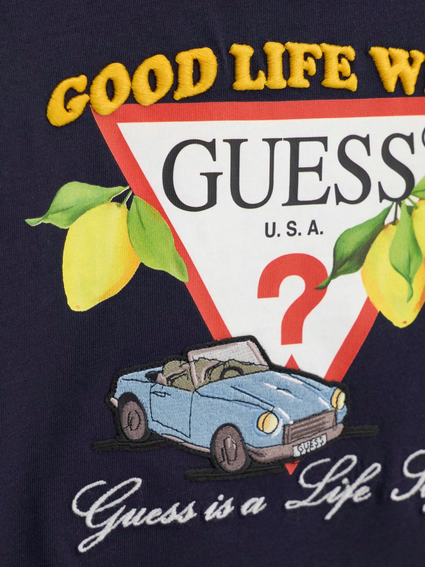 GUESS KIDS GOOD LIFE WITH GUESS T SHIRT