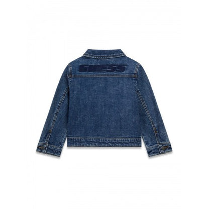 GUESS KIDS BACKPRINT DENIM JACKET