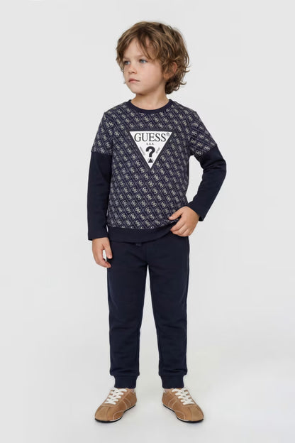 GUESS KIDS MULTILOGO COTTON SET