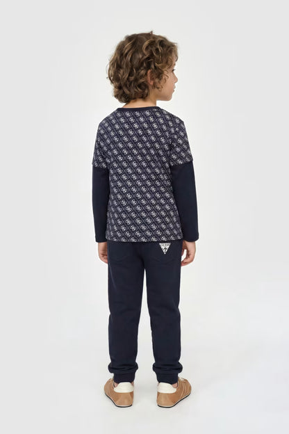 GUESS KIDS MULTILOGO COTTON SET