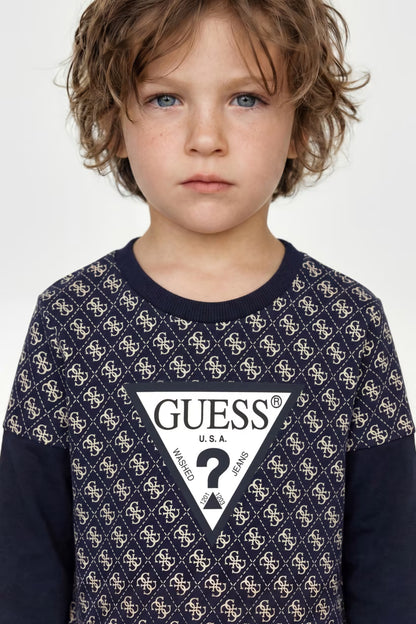 GUESS KIDS MULTILOGO COTTON SET