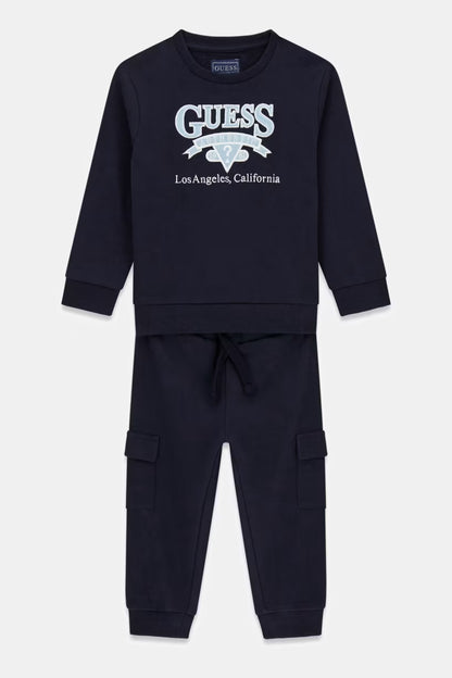 GUESS KIDS LS ACTIVE TOP & PANTS SET