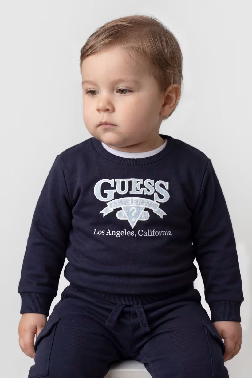 GUESS KIDS LS ACTIVE TOP & PANTS SET
