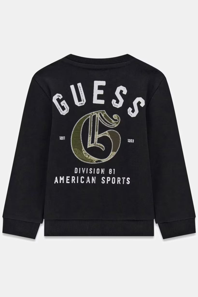 GUESS KIDS BOYS BACKPRINT SWEATSHIRT