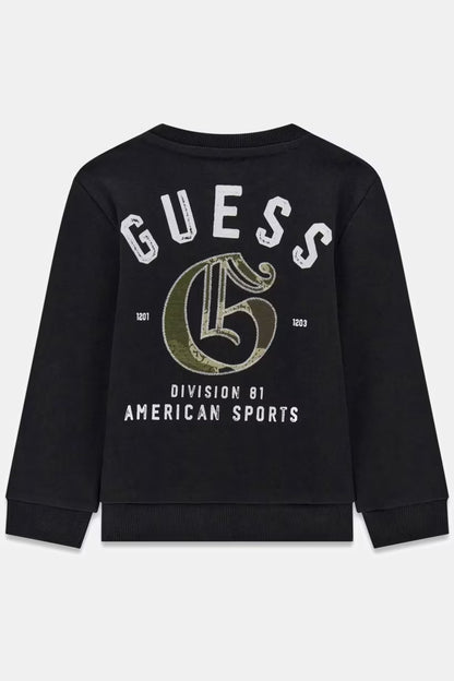 GUESS KIDS BOYS BACKPRINT SWEATSHIRT