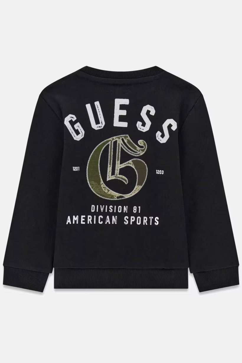 GUESS KIDS BOYS BACKPRINT SWEATSHIRT