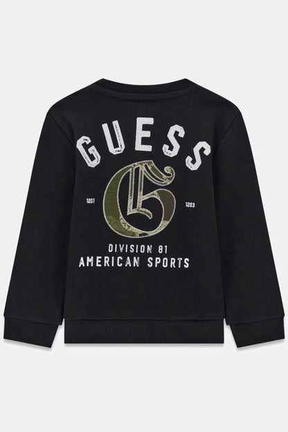 GUESS KIDS BOYS BACKPRINT SWEATSHIRT