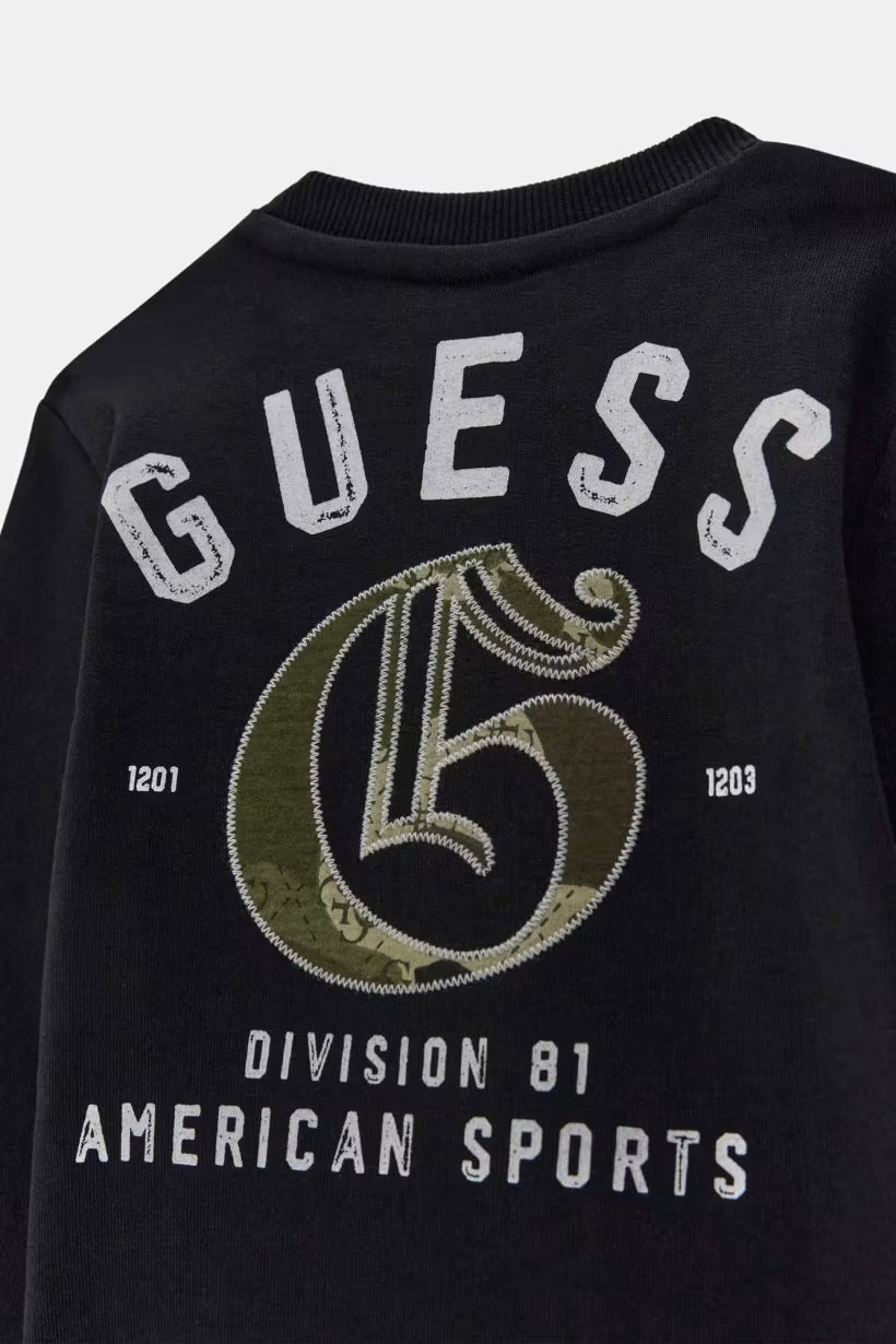 GUESS KIDS BOYS BACKPRINT SWEATSHIRT