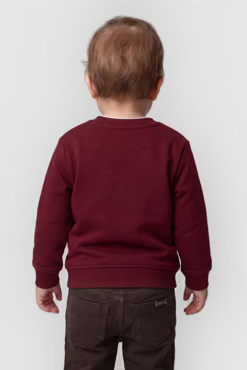 GUESS KIDS COTTON TERRY SWEATSHIRT