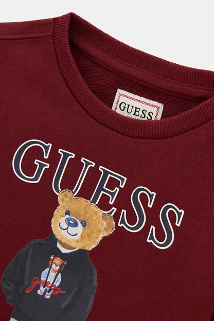 GUESS KIDS COTTON TERRY SWEATSHIRT