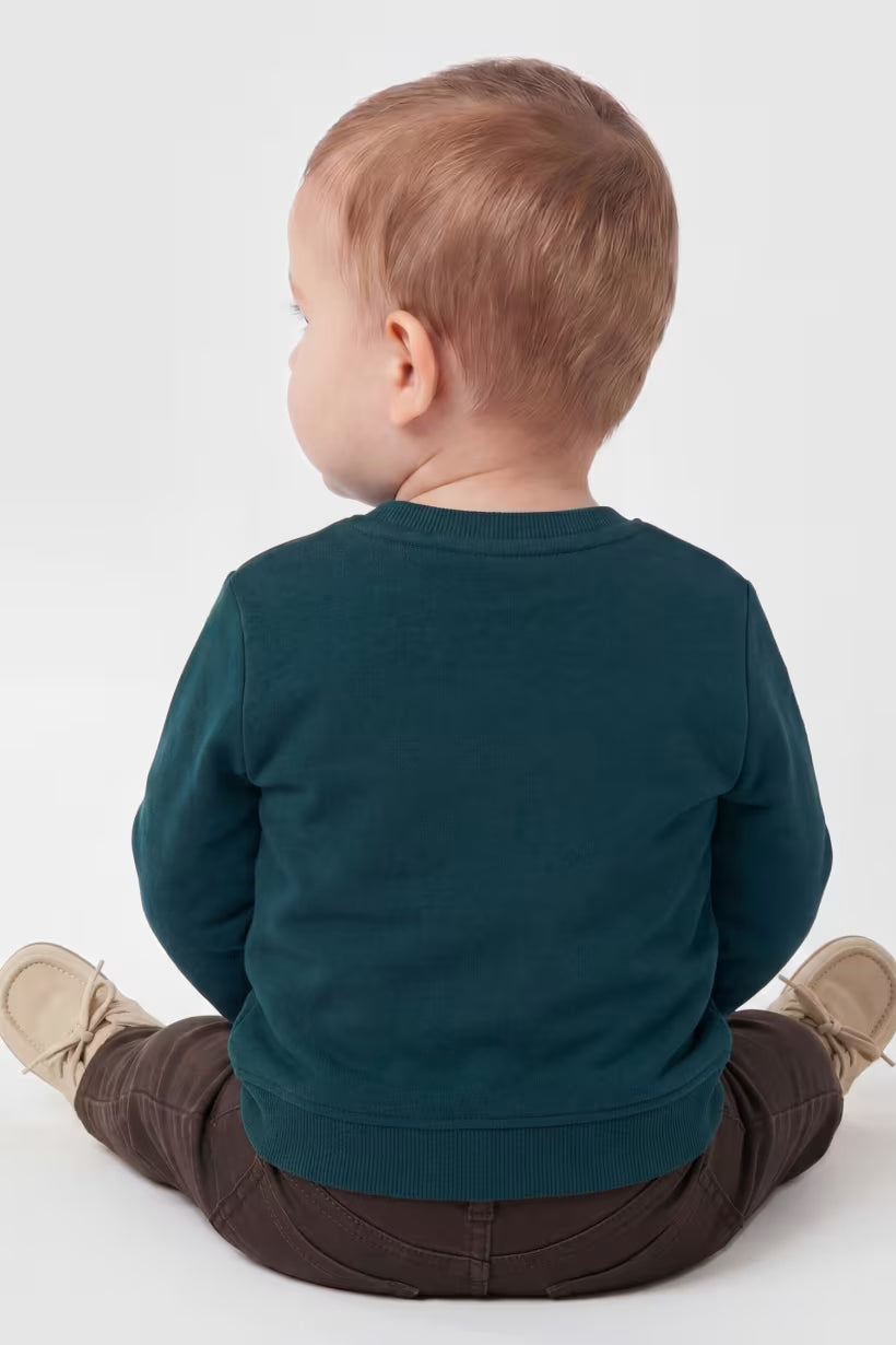 GUESS KIDS COTTON TERRY SWEATSHIRT