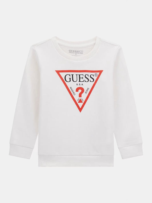 GUESS TRIANGLE LOGO FLEECE