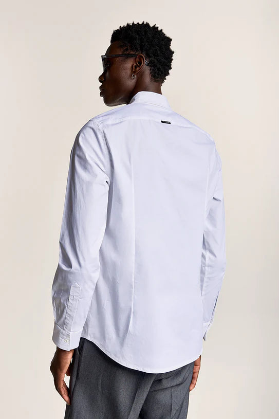 P/COC POPLINE PLACKET SMIM SHIRT