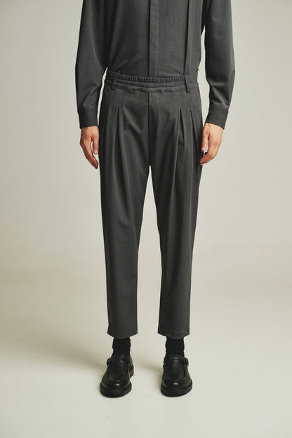 P/COC DOUBLE PLEADED OVERSIZED PANTS