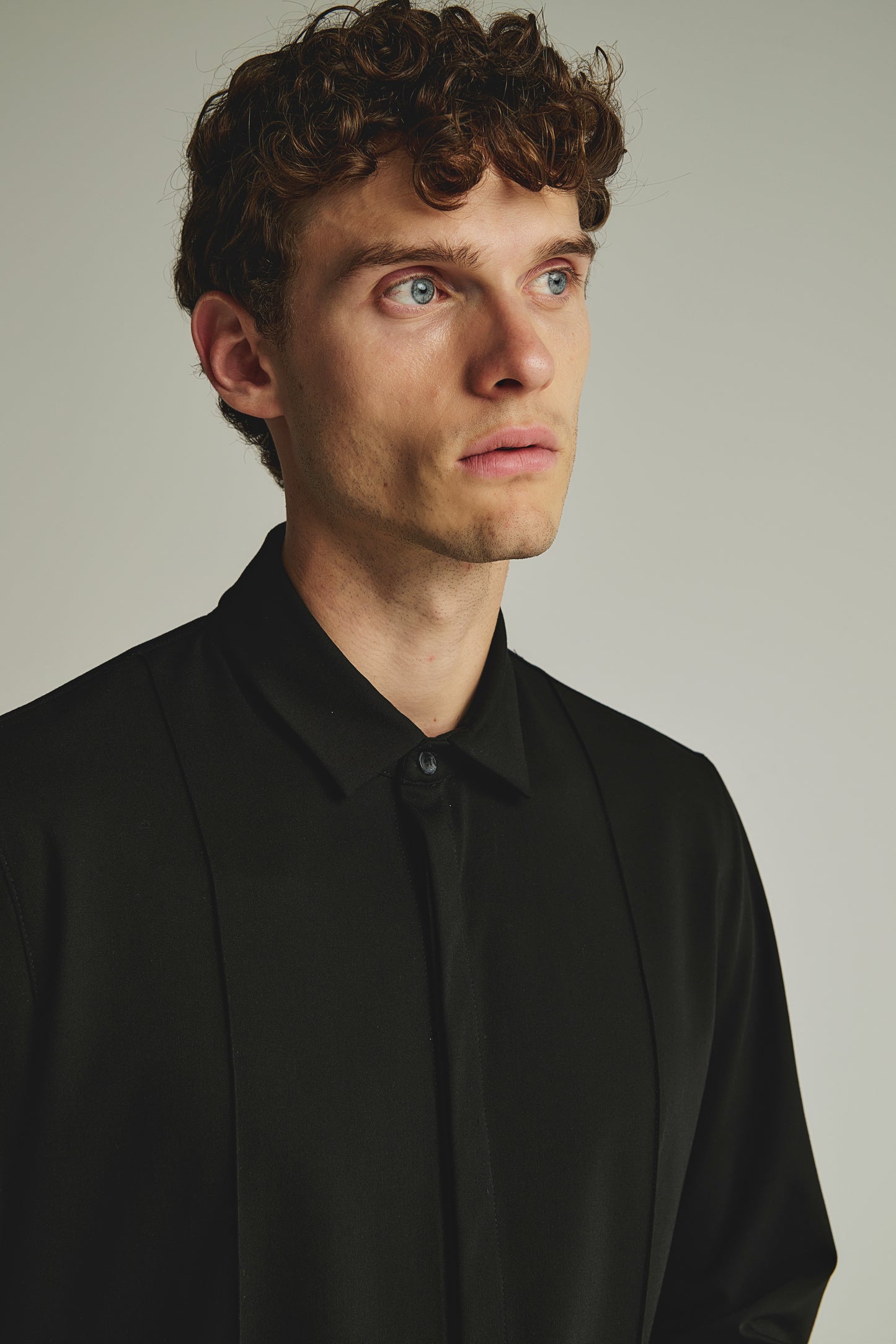P/COC REGULAR COVERED PLACKET SHIRT