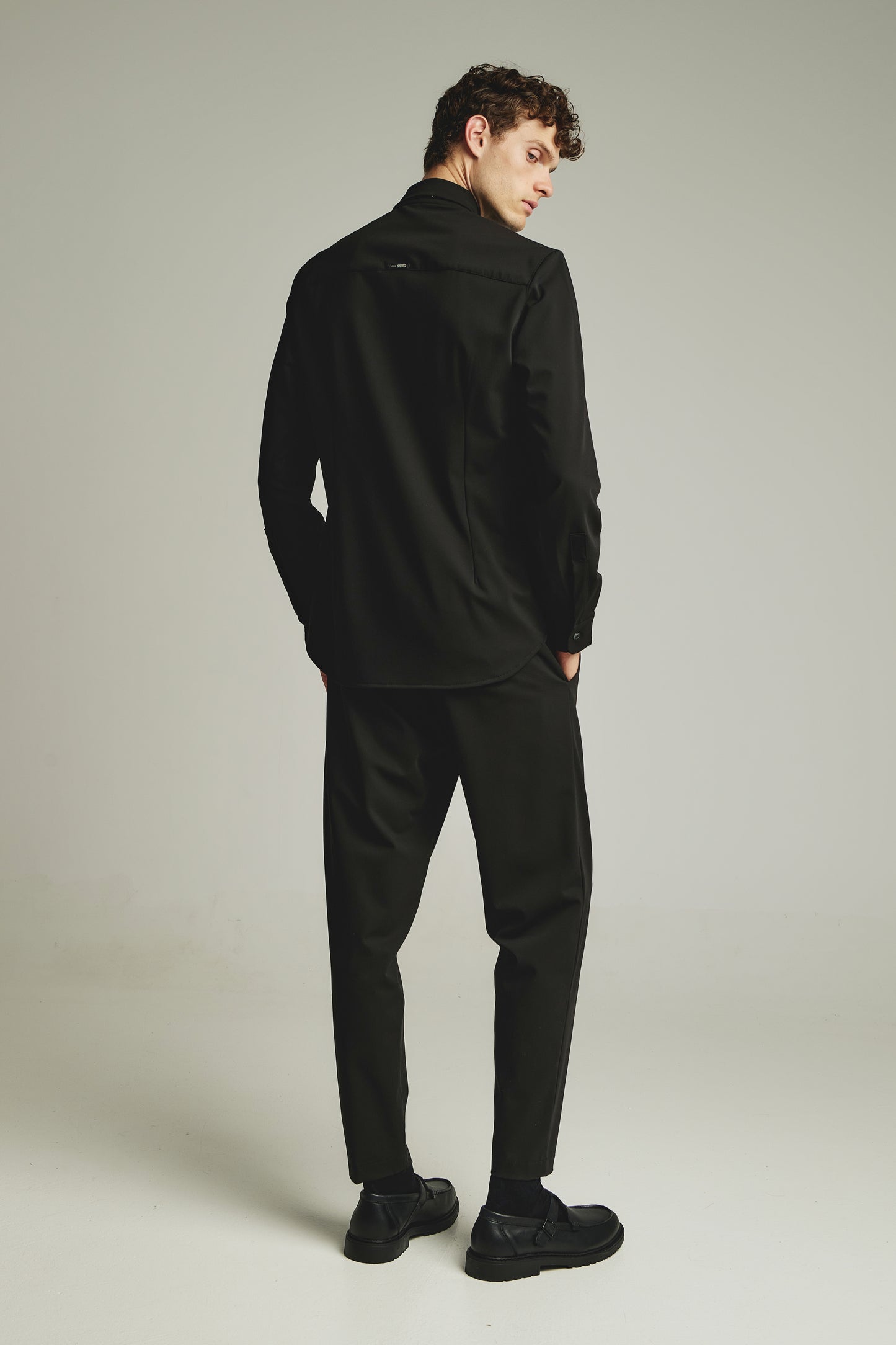 P/COC REGULAR COVERED PLACKET SHIRT