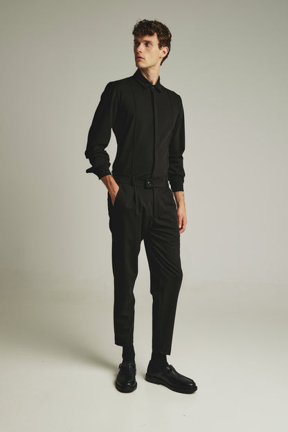 P/COC PLEADED SMART TROUSER