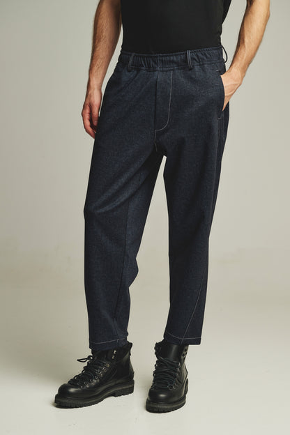P/COC LIGHT EMBROIDERED OVERSIZED PANTS