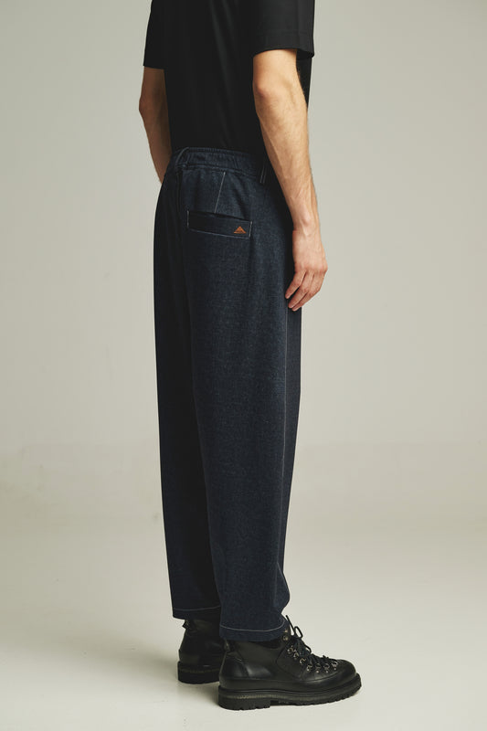 P/COC LIGHT EMBROIDERED OVERSIZED PANTS