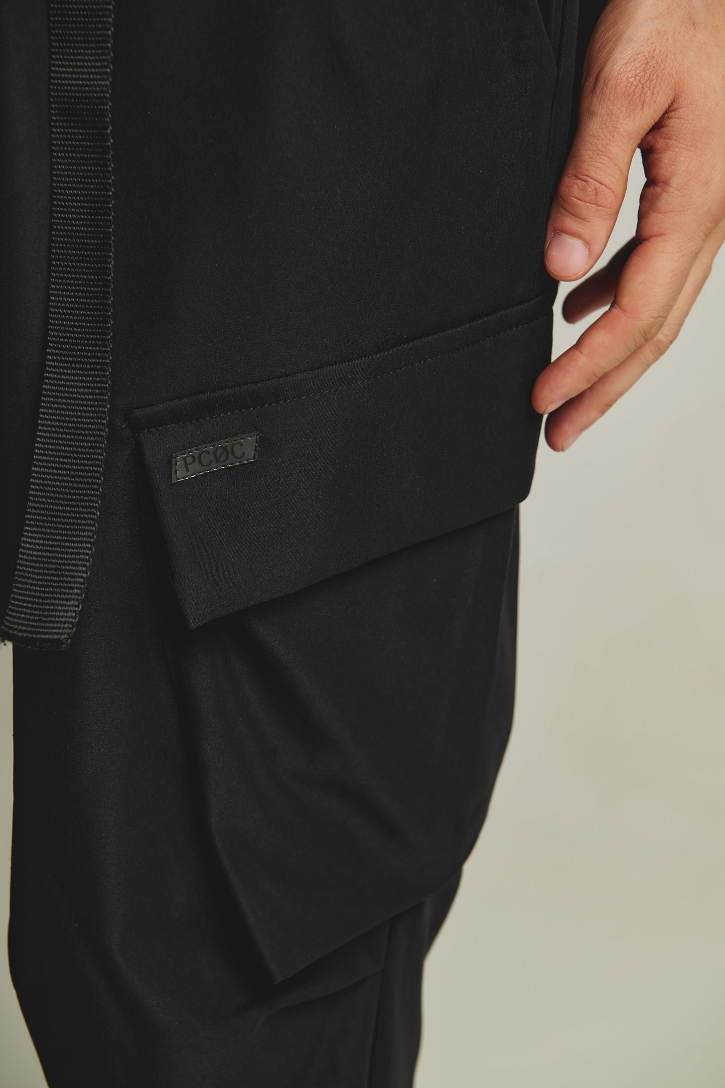 P/COC CARGO PANTS WITH ADJUSTED BUCKLE