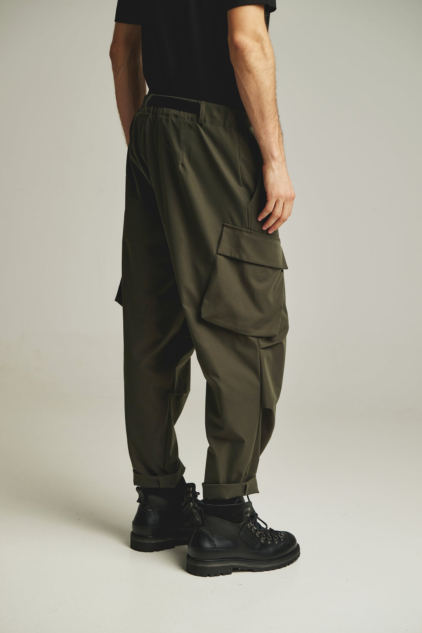 P/COC CARGO PANTS WITH ADJUSTED BUCKLE