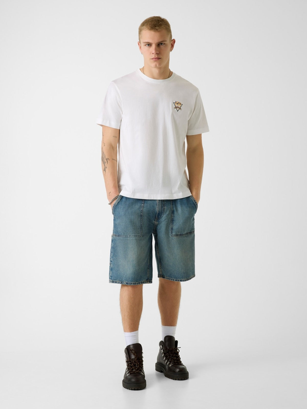 GUESS JEANS REGULAR NAUTICAL T SHIRT