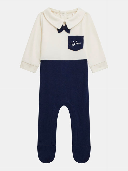 GUESS KIDS BRUSHED INTERLOCK OVERALL
