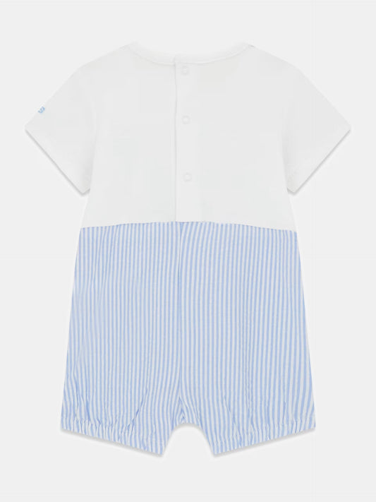 GUESS KIDS EMBROIDERED BODYSUIT