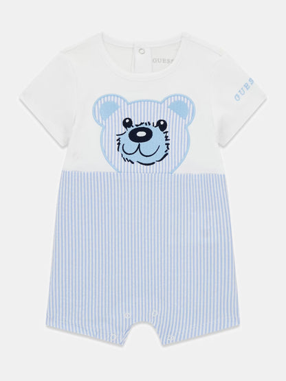 GUESS KIDS EMBROIDERED BODYSUIT