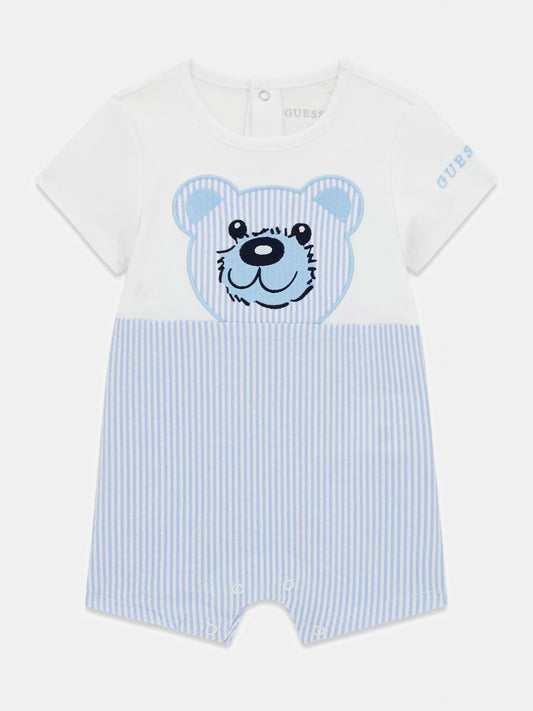 GUESS KIDS EMBROIDERED BODYSUIT