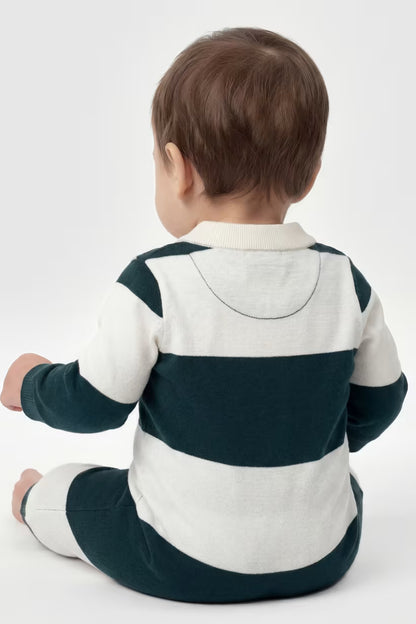 GUESS KIDS BOYS INTERLOCK POLO OVERALL