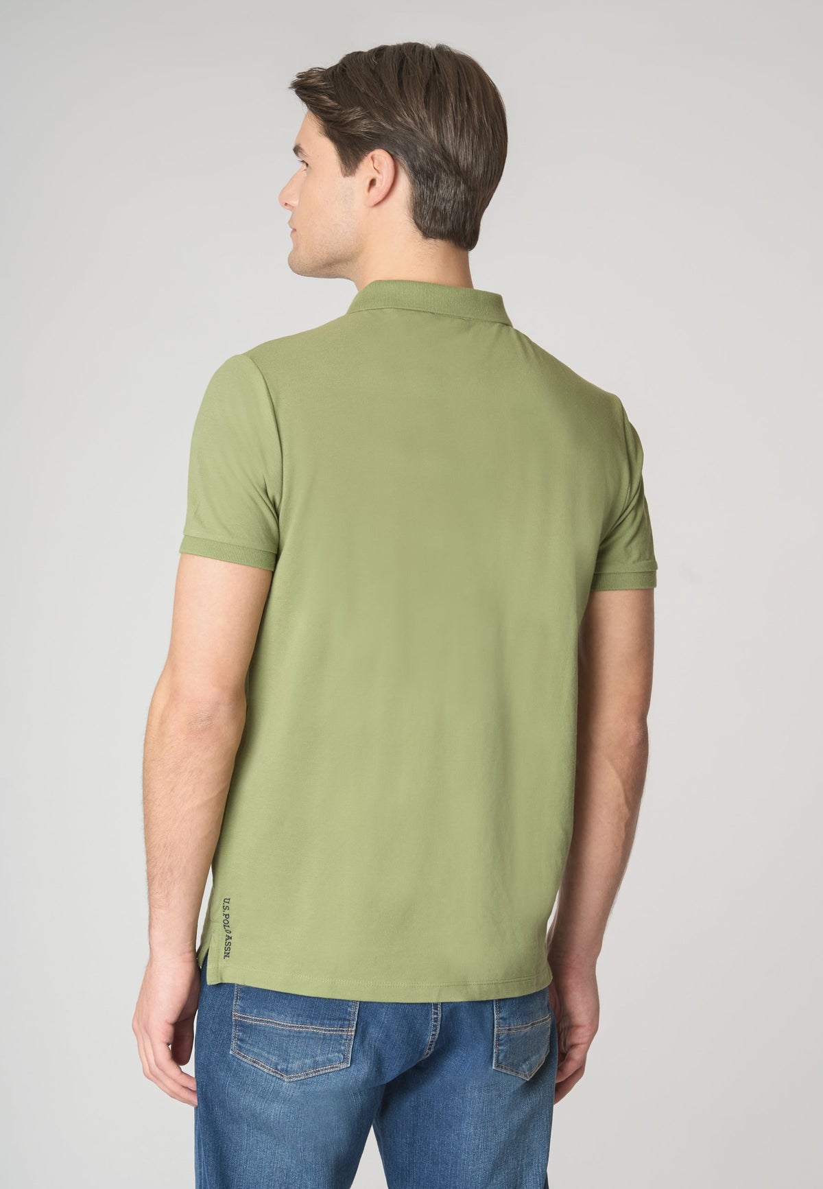 U.S POLO ASSN MAN BASIC COLLAR T SHIRT
