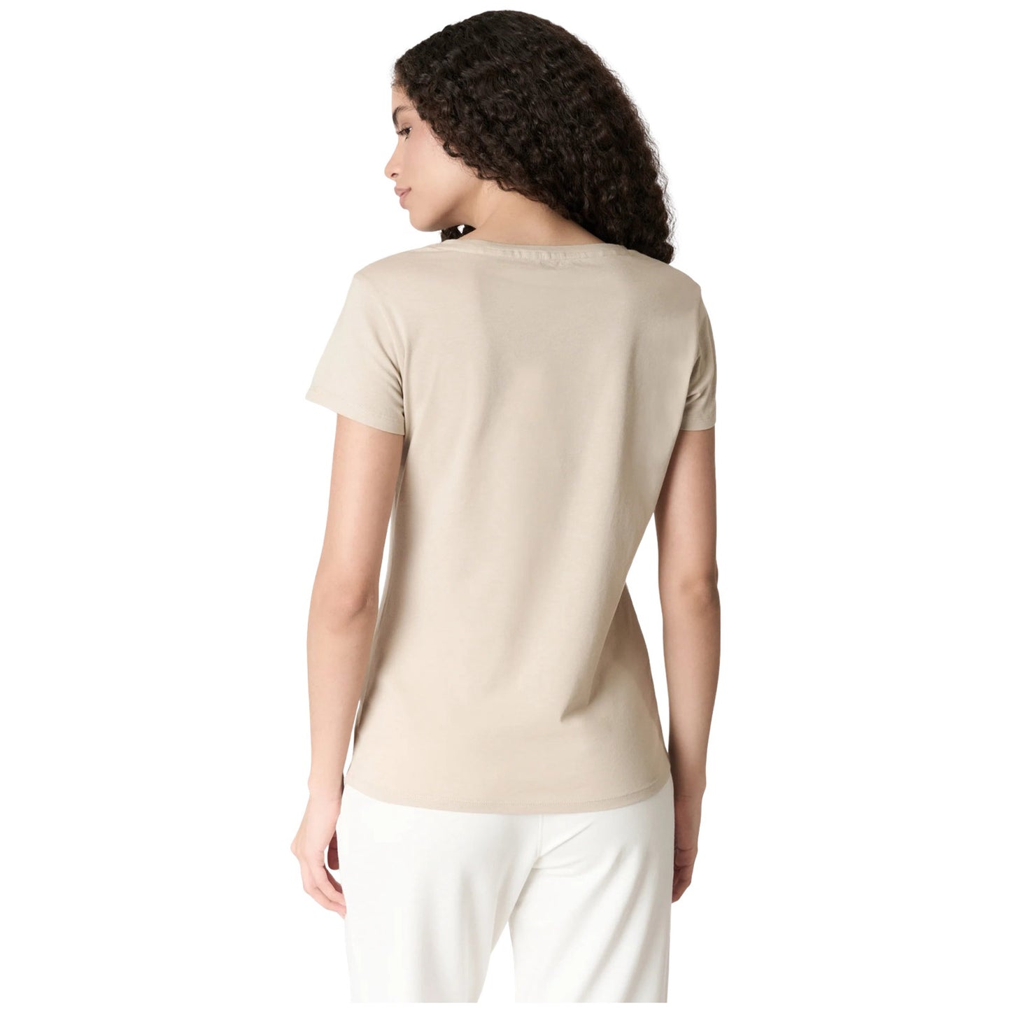 U.S POLO ASSN WOMAN LIGHT JERSEY COTTON T SHIRT