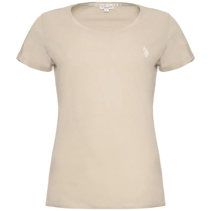 U.S POLO ASSN WOMAN LIGHT JERSEY COTTON T SHIRT
