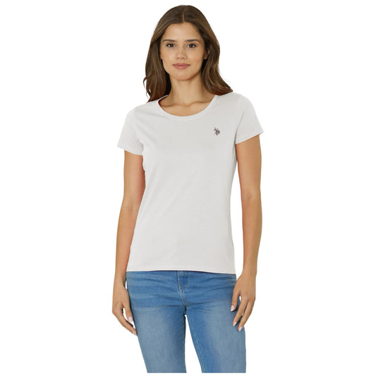 U.S POLO ASSN WOMAN LIGHT JERSEY COTTON T SHIRT