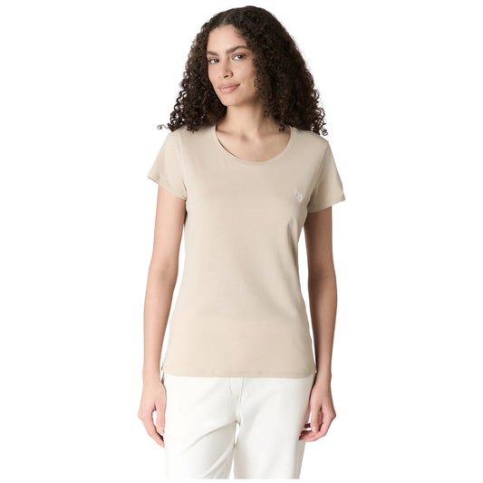 U.S POLO ASSN WOMAN LIGHT JERSEY COTTON T SHIRT