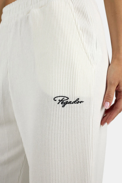 PEGADOR WOMAN DAYITA LOOSE RIB PANTS