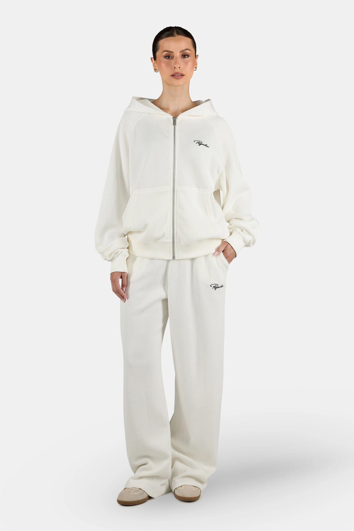 PEGADOR WOMAN DAYITA LOOSE RIB PANTS