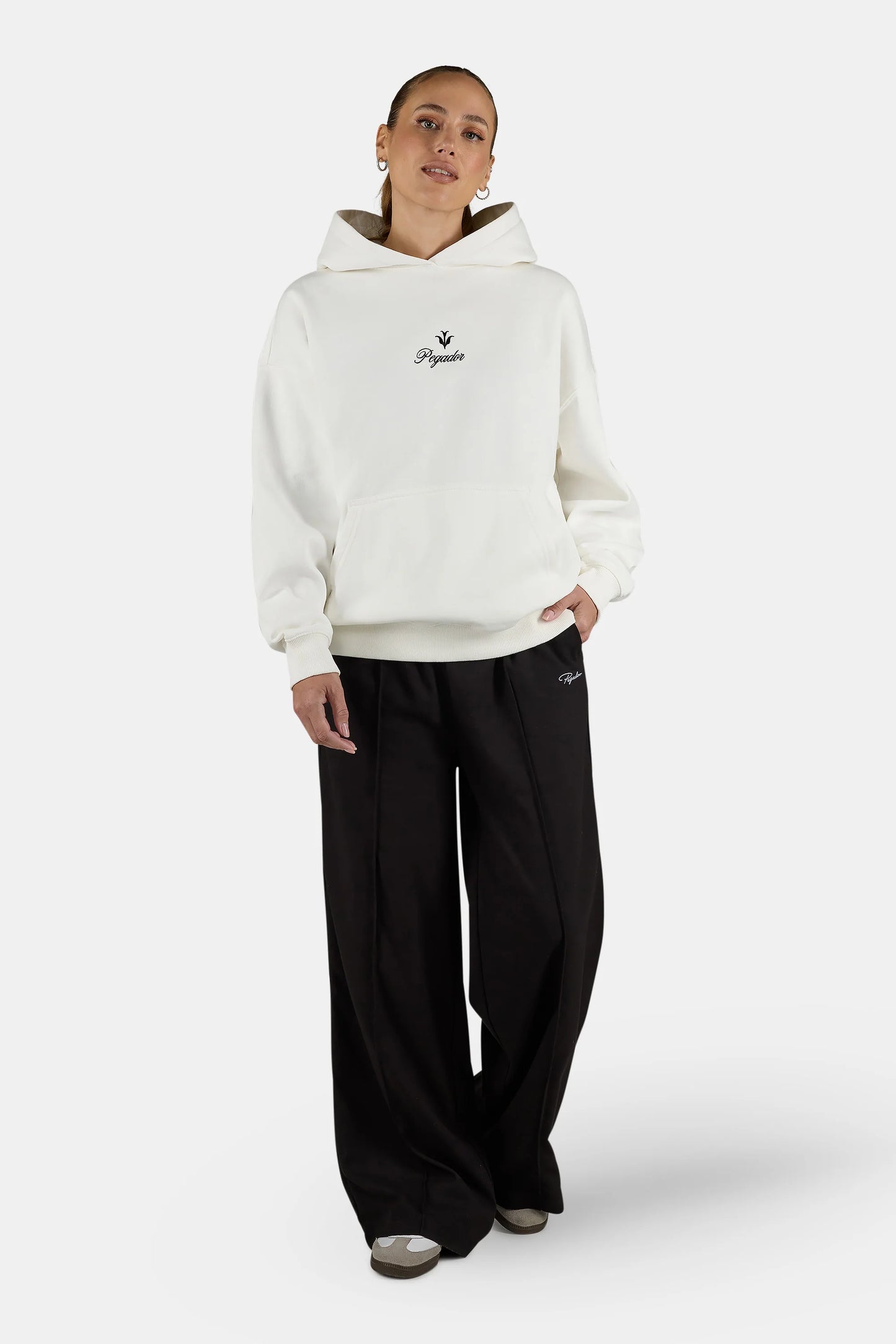 PEGADOR WOMAN LIDS OVERSIZED HOODIE