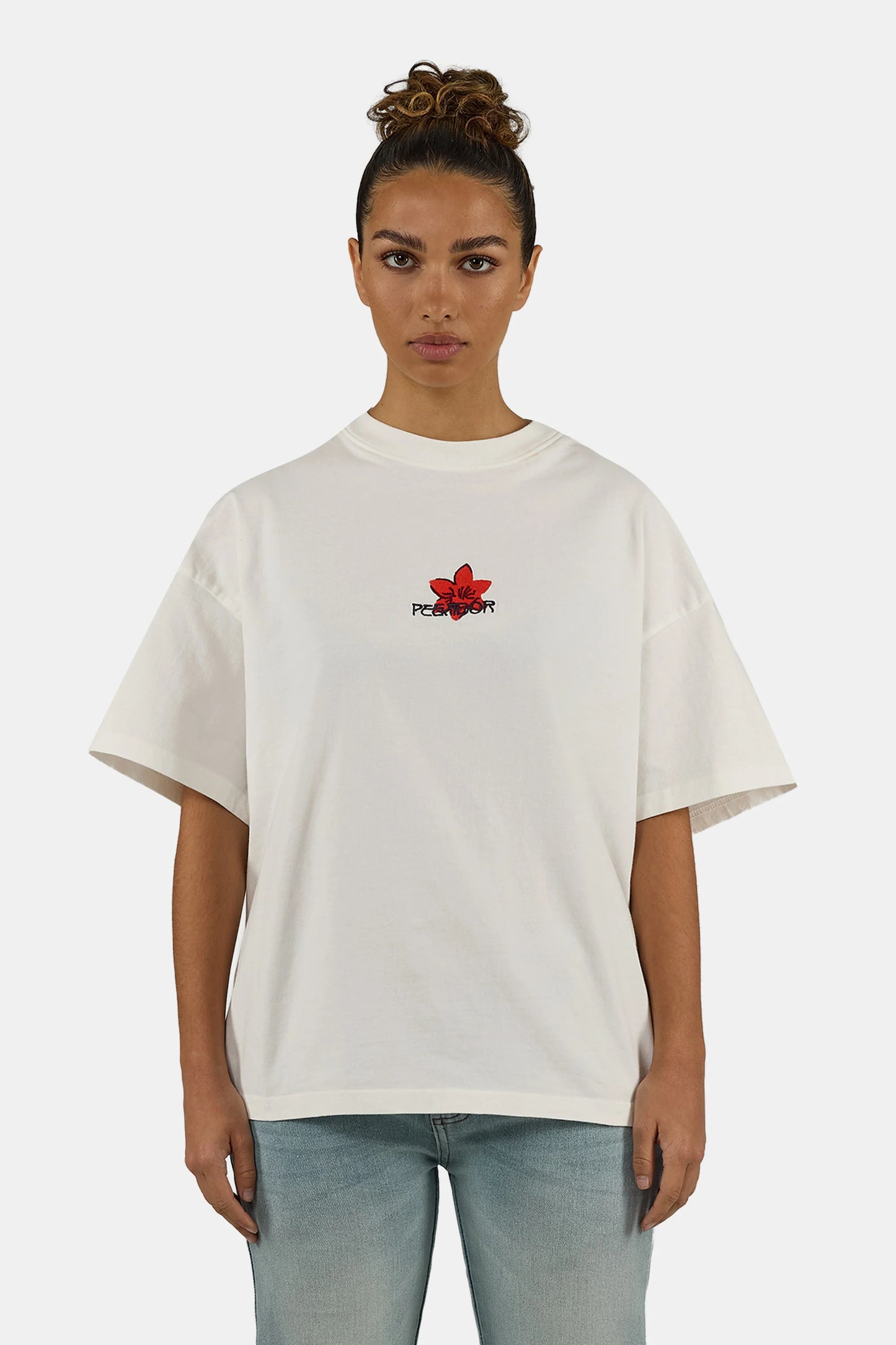 PEGADOR WOMAN MODRA OVERSIZED T SHIRT