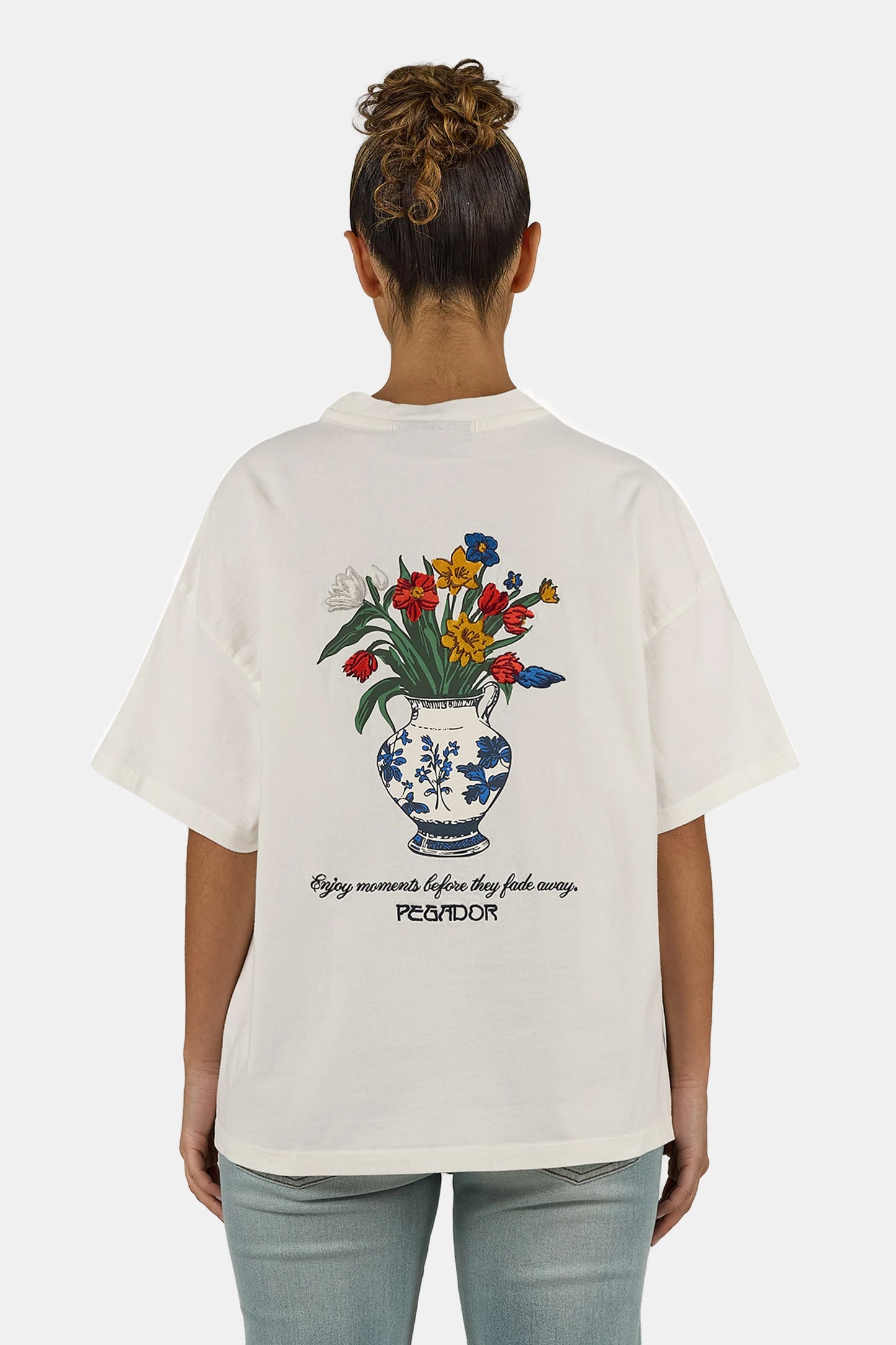 PEGADOR WOMAN MODRA OVERSIZED T SHIRT