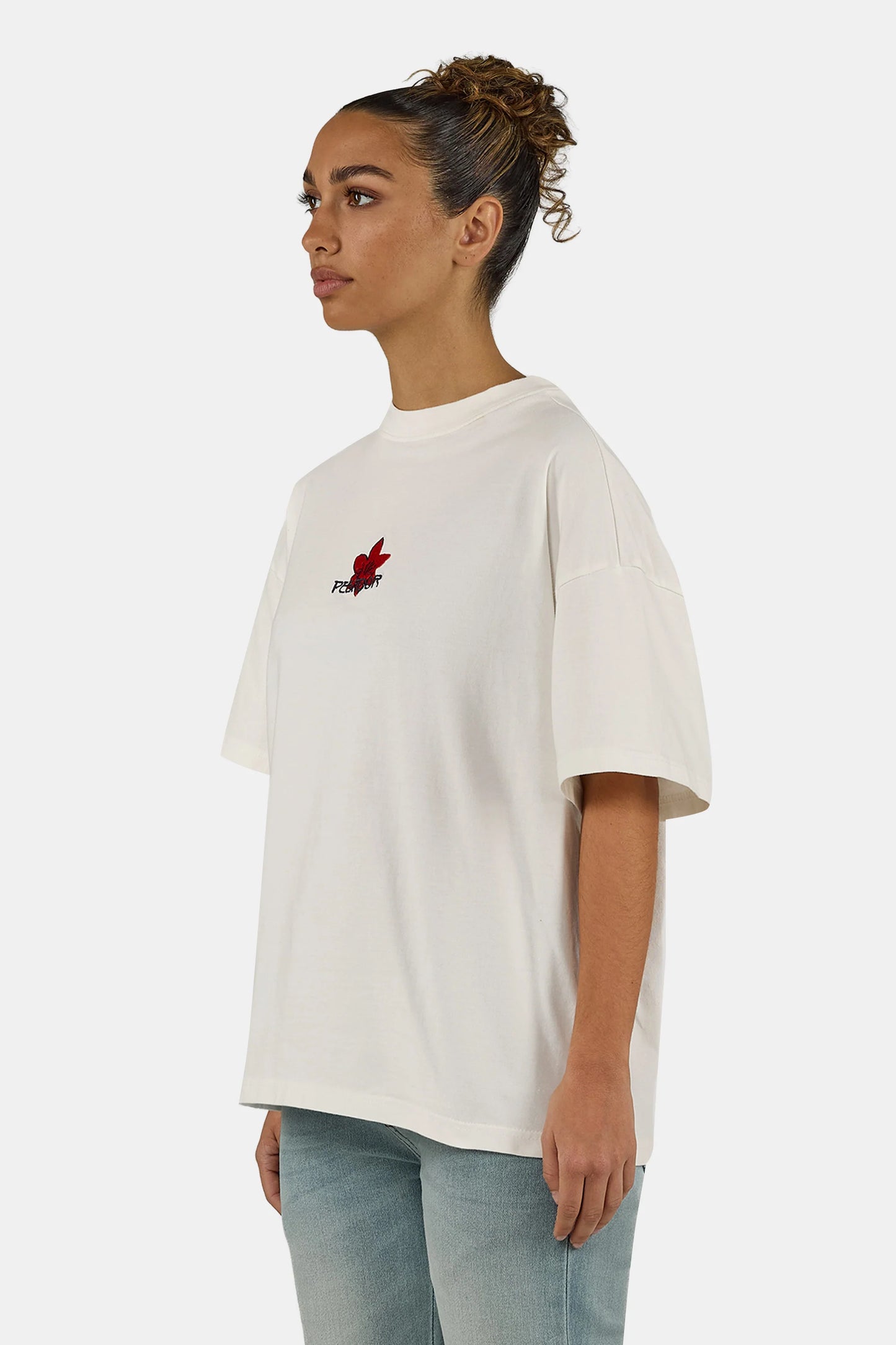 PEGADOR WOMAN MODRA OVERSIZED T SHIRT
